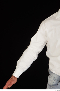 Larry Steel arm business dressed upper body white shirt 0001.jpg